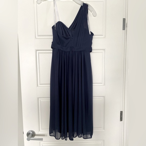 David’s Bridal One Shoulder Dress - Picture 2 of 6